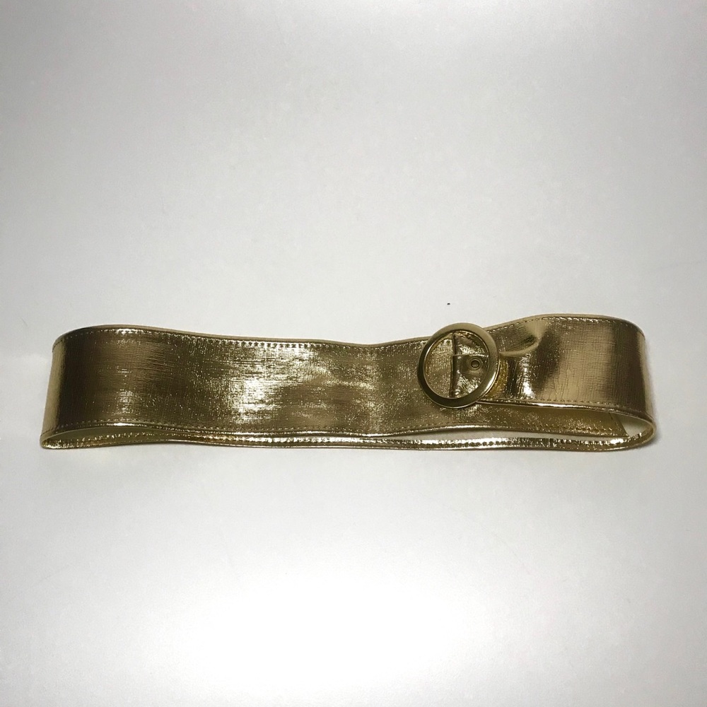 Metallic Gold Belt - Picture 3 of 3